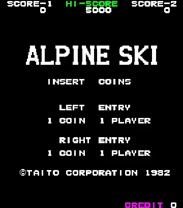 Alpine Ski (set 1) screen shot title